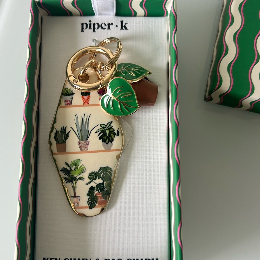 Houseplants Key chain bag charm
